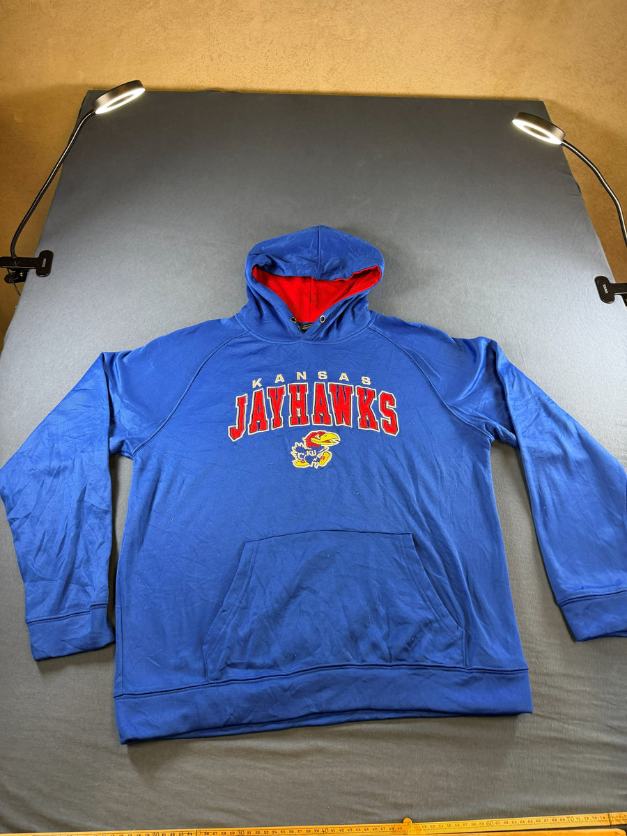 Colosseum Trui blauw print Kansas Jayhawks