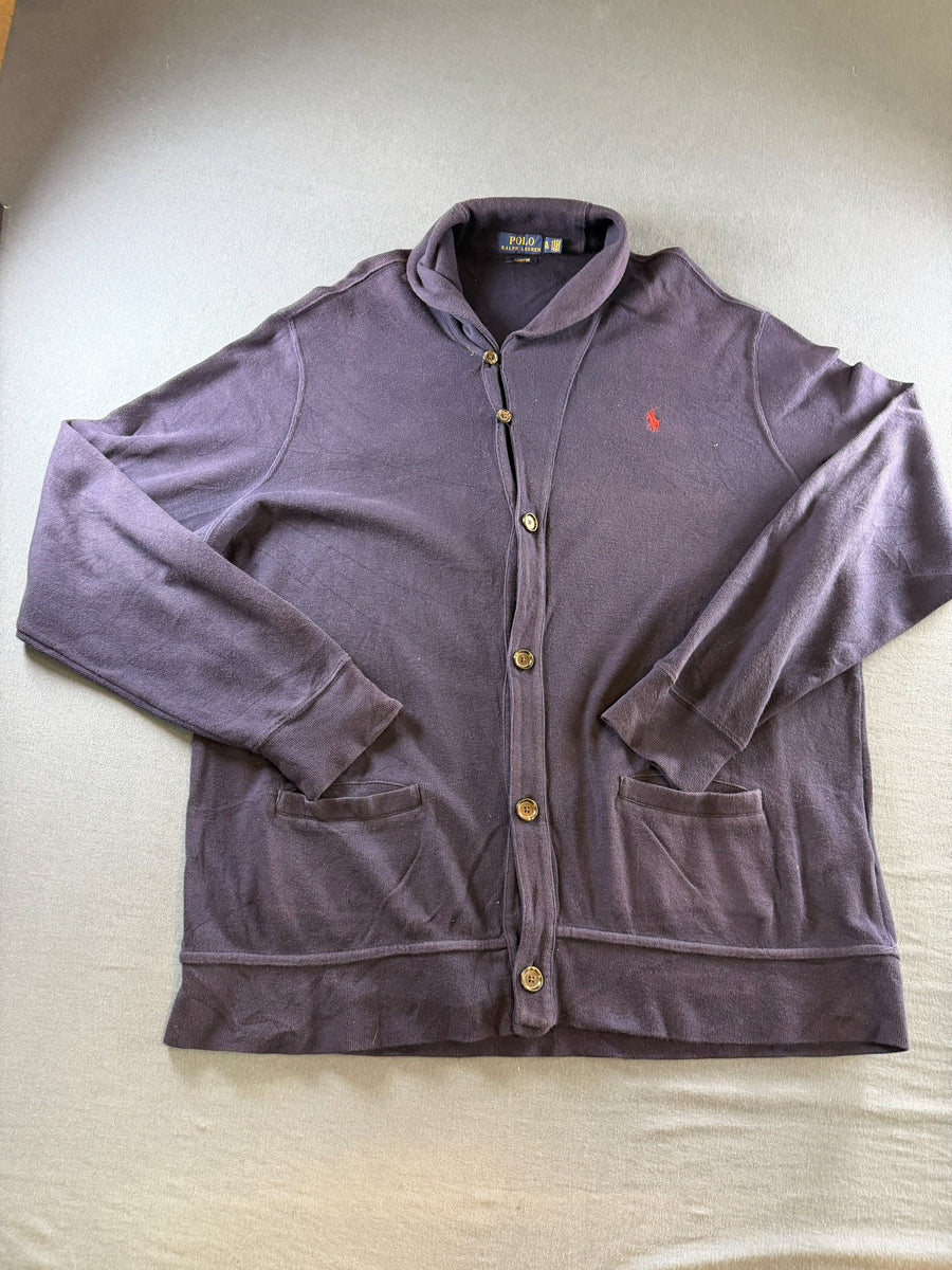 Polo Ralph Lauren Vest blauw Estate Rib