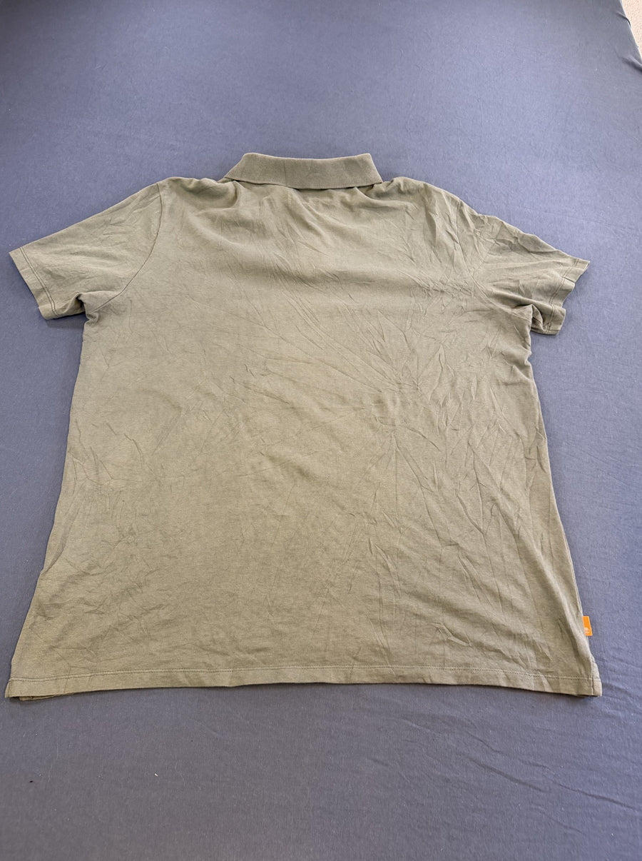 Grijze Timberland poloshirt maat XL (Earthkeepers piqué polo)