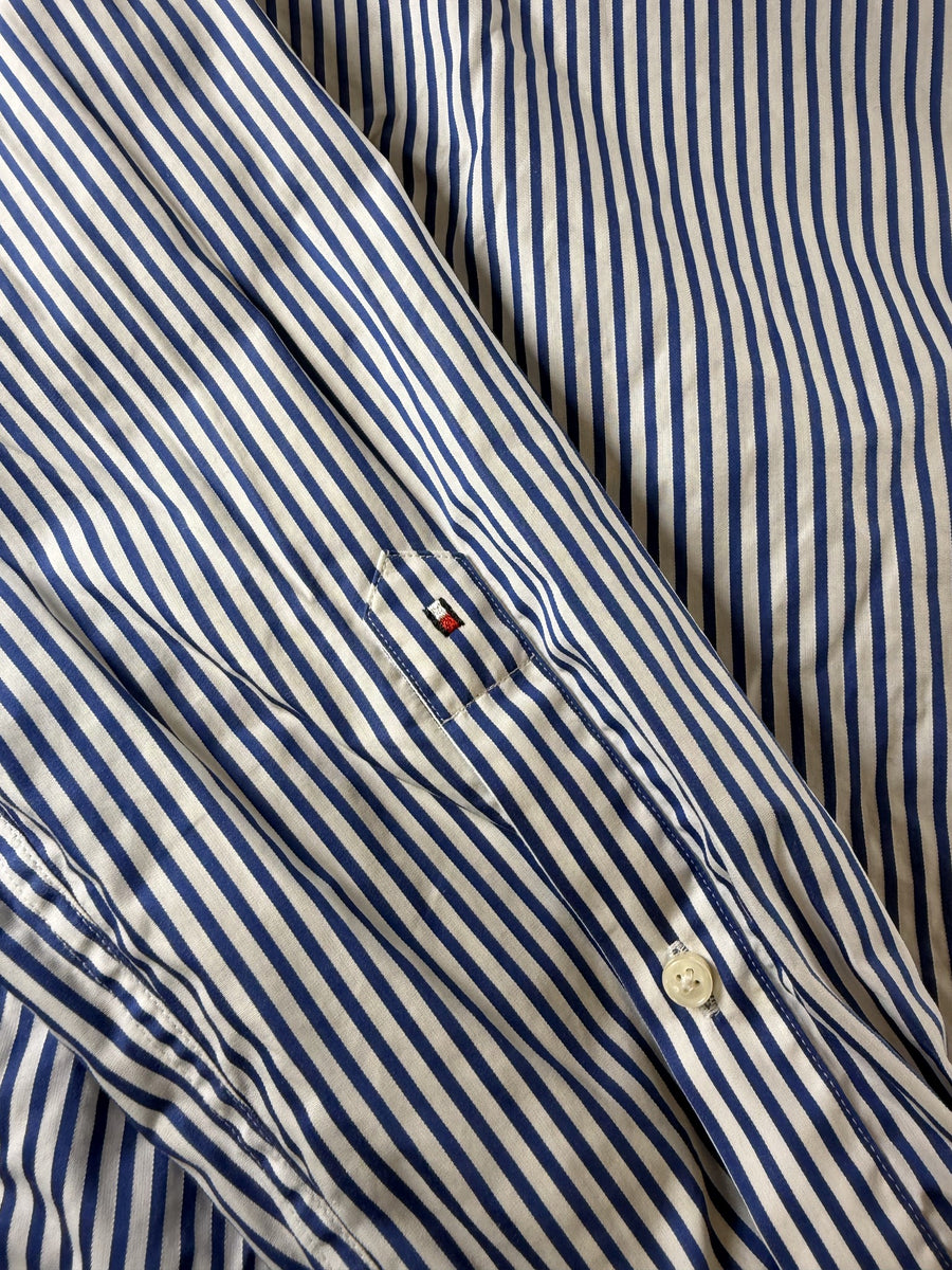 Tommy Hilfiger Blouse blauw gestreept