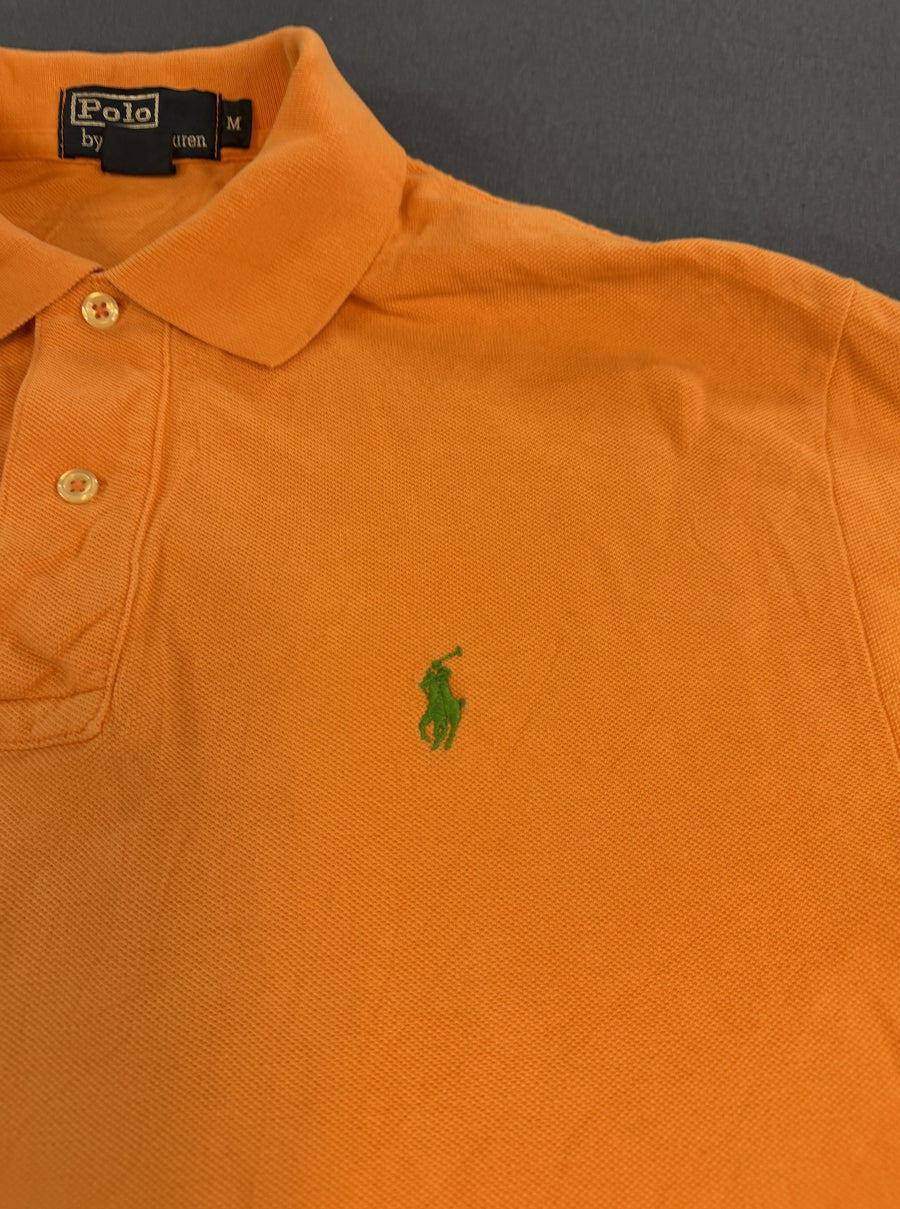 Oranje poloshirt van Ralph Lauren (polo), maat M