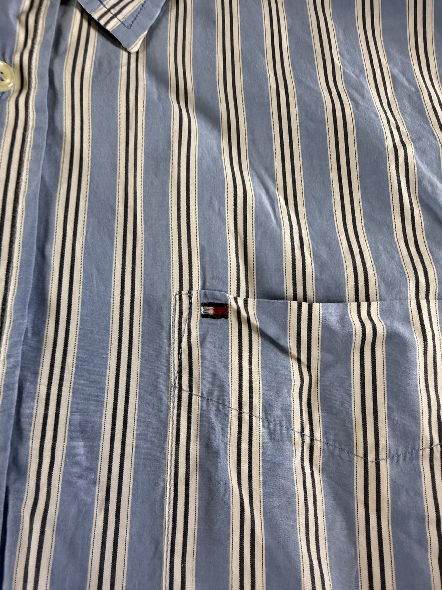 Tommy Hilfiger Blouse blauw gestreept