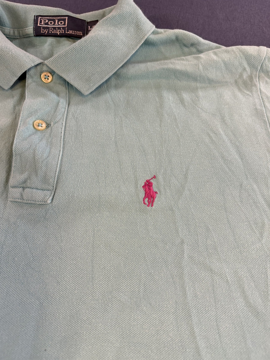 Groene polo van Polo Ralph Lauren (poloshirt / piqué polo), maat L