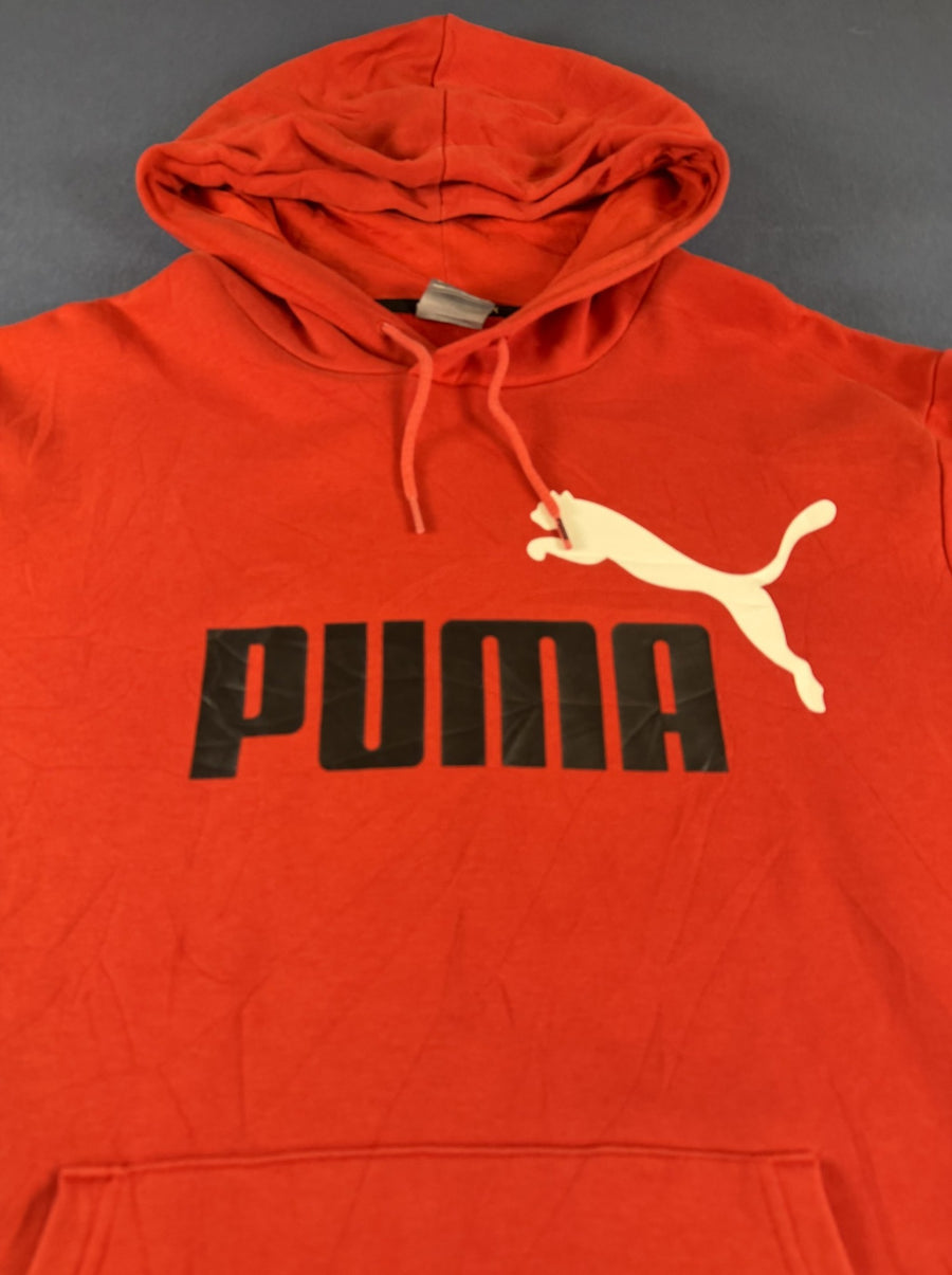 Rood – Puma heren hoodie XL (capuchontrui / sweatvest), oversized model