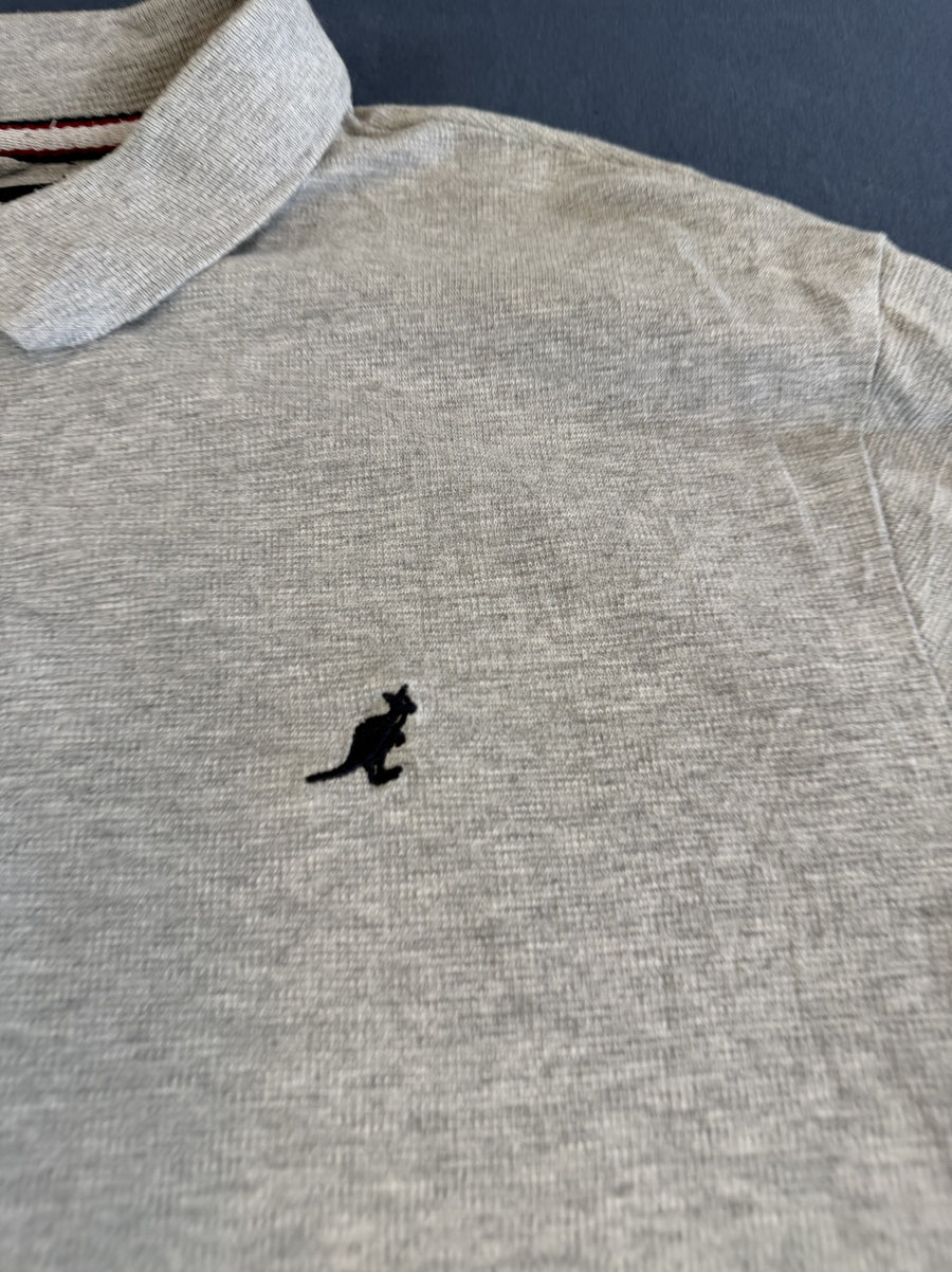 Grijze Kangol polo-shirt (piqué polo) XL - British Tradition collectie