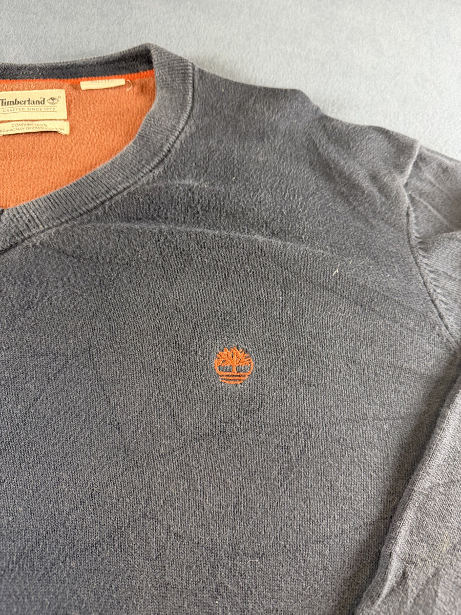 Blauwe Timberland v-halstrui (pullover / sweater) heren maat XXL