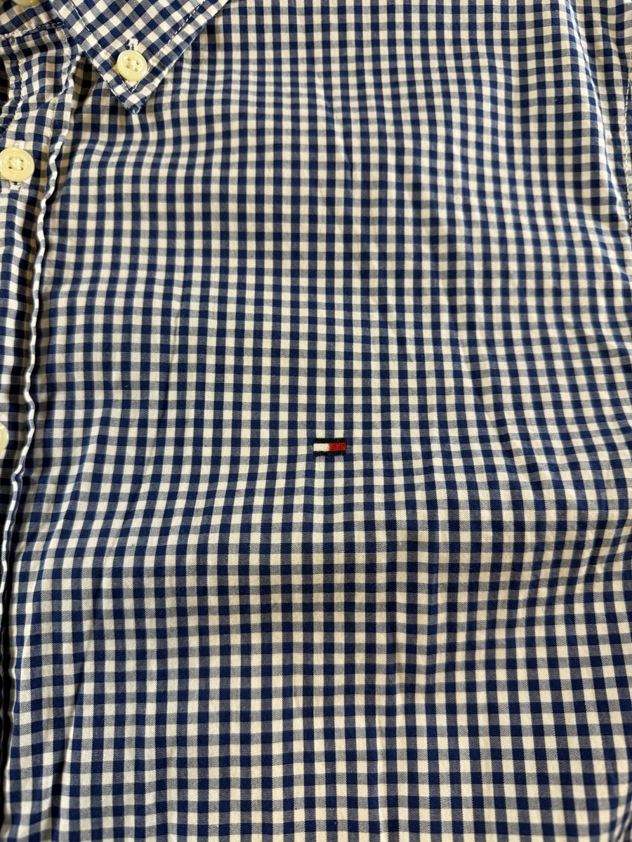 Tommy Hilfiger Blouse blauw geruit