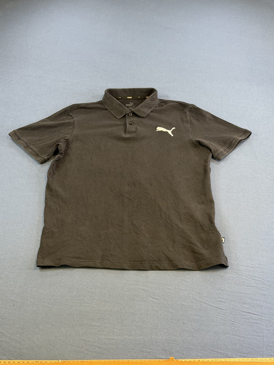 Zwart Puma heren polo maat M (poloshirt)