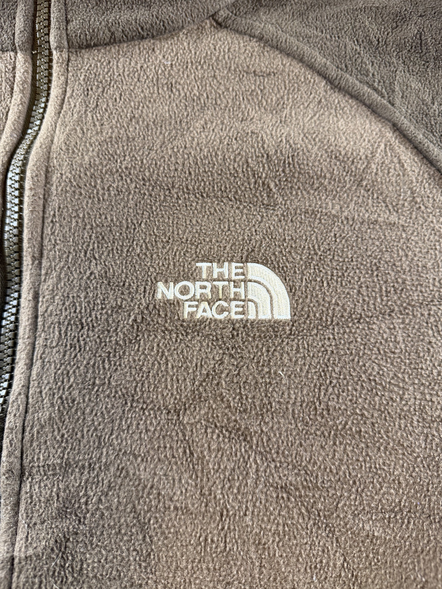 Bruin The North Face fleecevest heren (fleecejack) maat XL