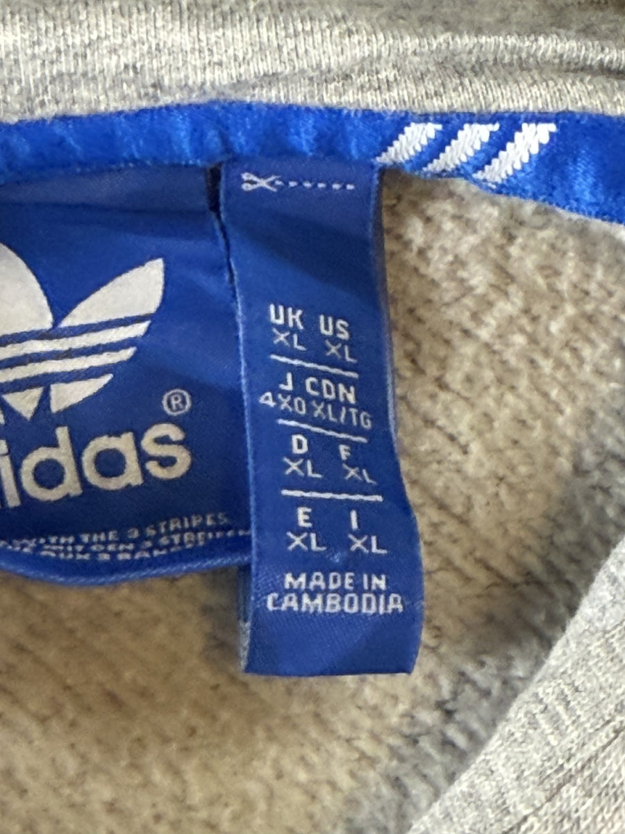 adidas Trui grijs gemêleerd