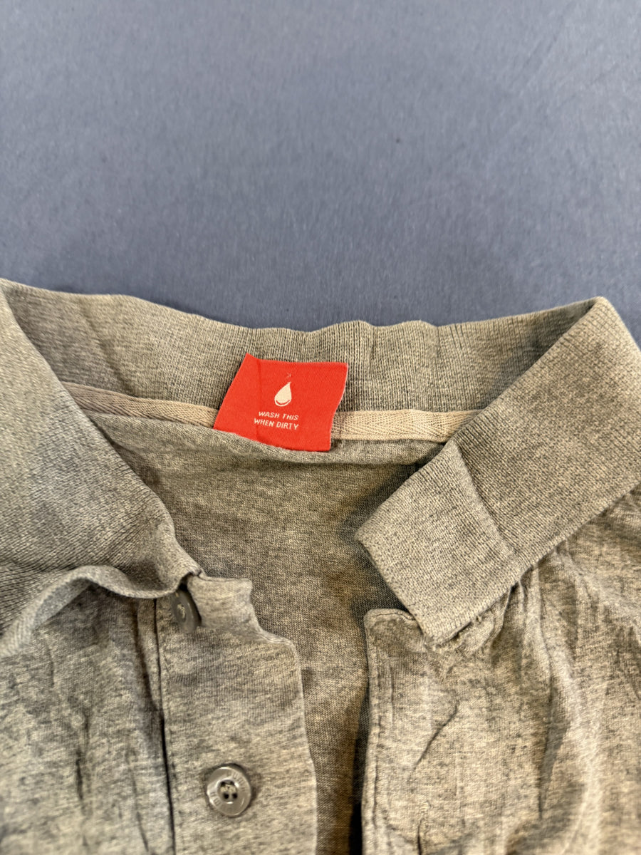 Puma polo grijs gemêleerd maat XL