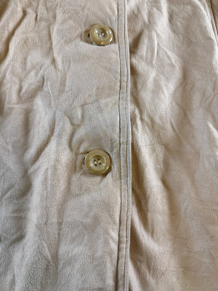 Vintage Dressing Afghaanse jas beige dames maat M