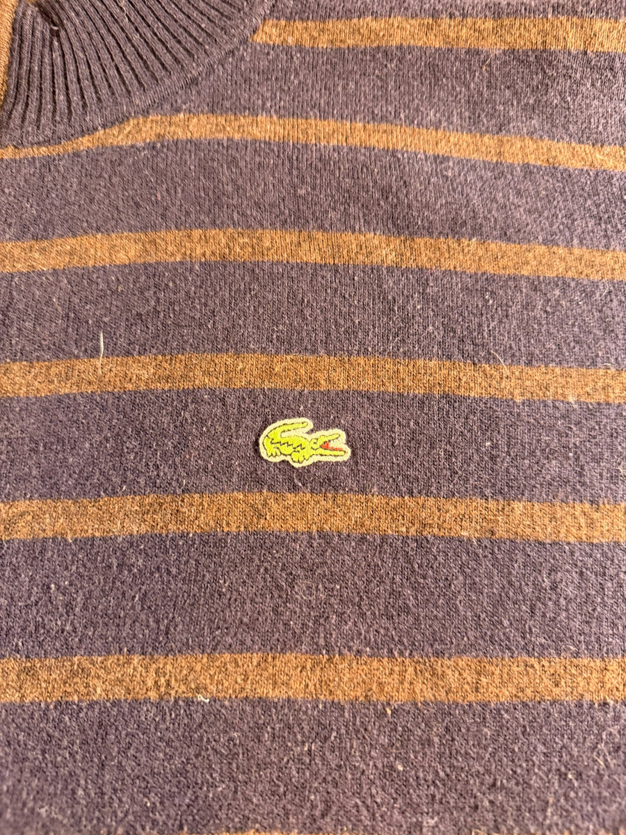Lacoste Vest bruin gestreept