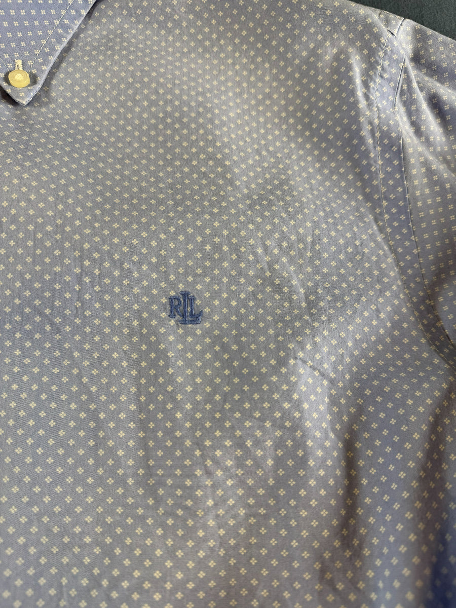 Ralph Lauren Blouse blauw print