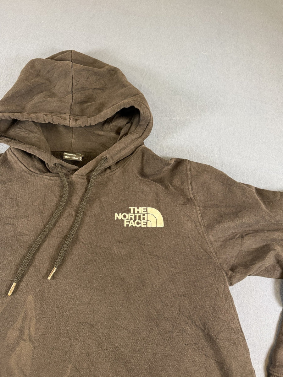 Zwarte The North Face trui met Box Logo, maat S (hoodie / sweatvest)