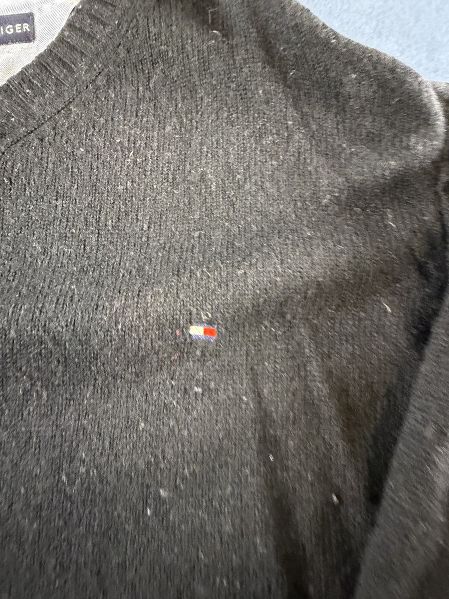 Tommy Hilfiger trui zwart maat M V-hals