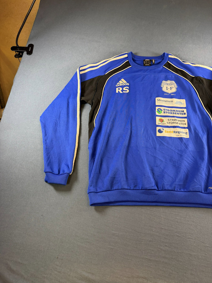 adidas Sportsweater blauw print Strømmen IF ClimaWarm