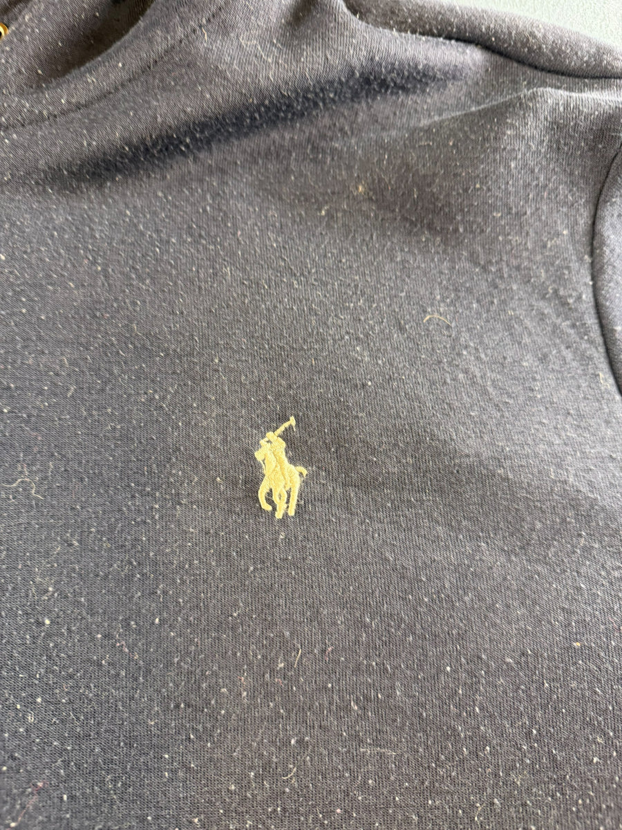 Polo Ralph Lauren Hoodie met rits blauw gemêleerd