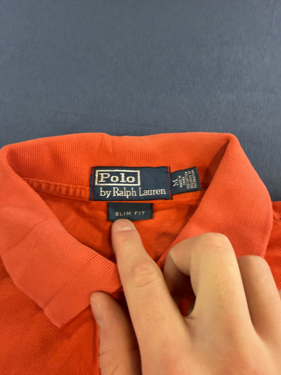 Polo Ralph Lauren polo oranje heren maat M katoen poloshirt