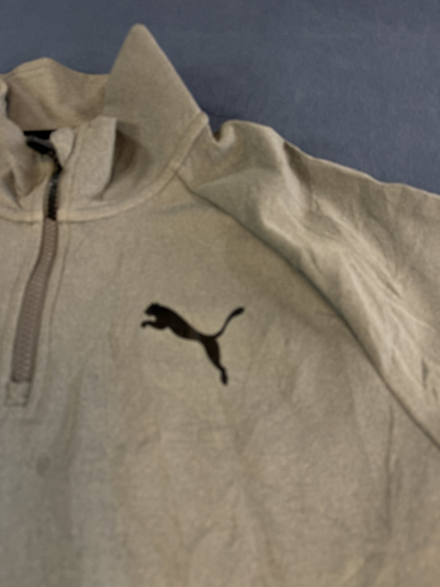 Puma sportsweater grijs heren maat L trainingstrui sweater trui trainingsjack