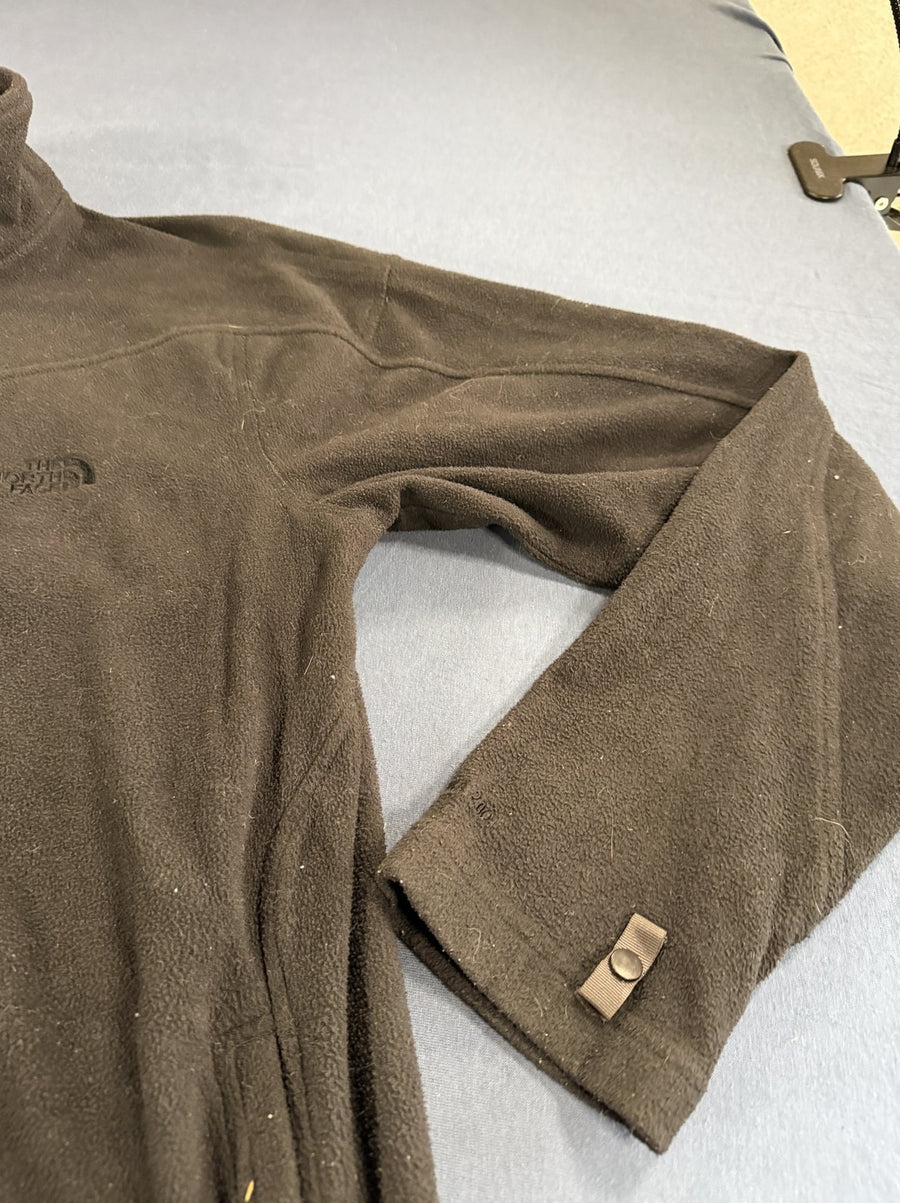 Rood fleecejack The North Face (fleecevest) met volledige rits, maat M