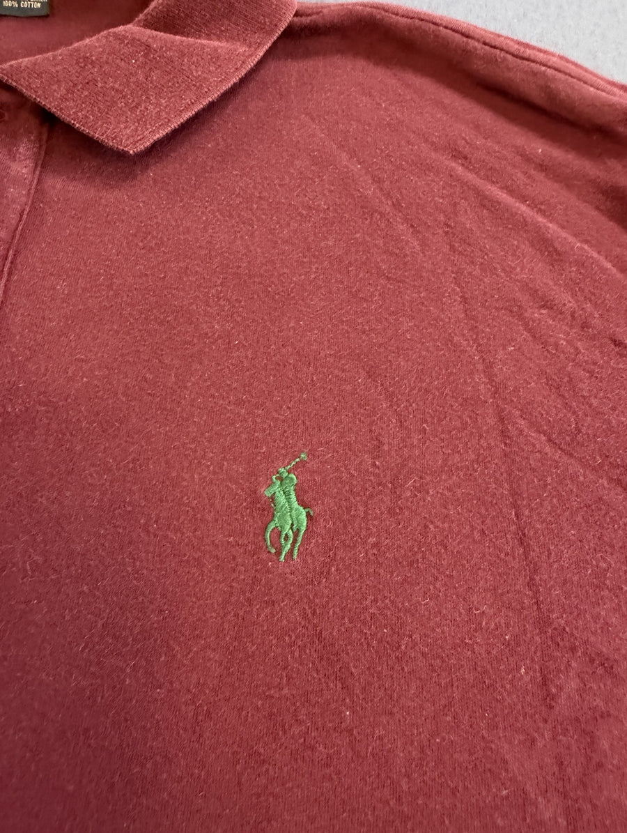 Rood poloshirt Polo Ralph Lauren (piqué polo / polo), Heren L, Classic Fit
