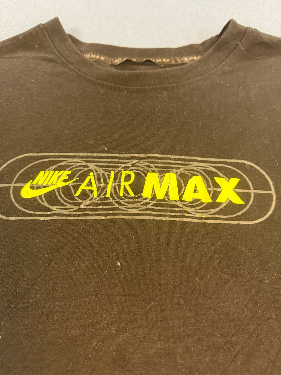 Nike T-shirt zwart print Air Max