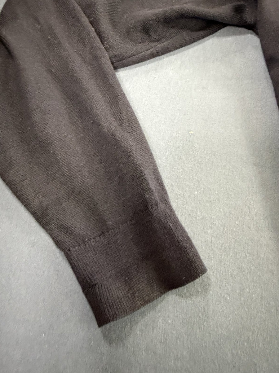 Blauw Lacoste cardigan (knoopvest), maat XXL
