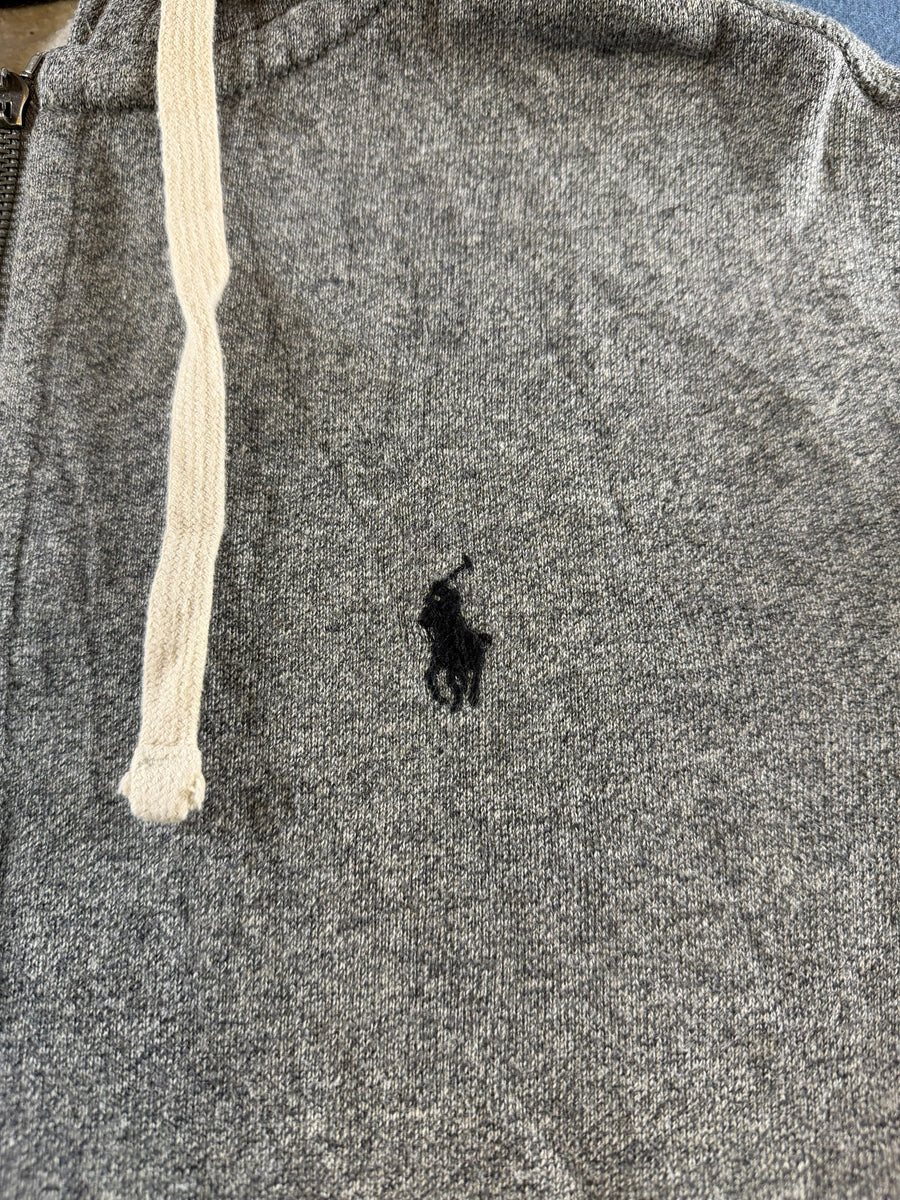 Polo Ralph Lauren Hoodie met rits grijs