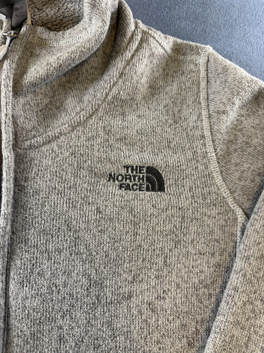 The North Face fleecejack grijs maat M sherpavoering