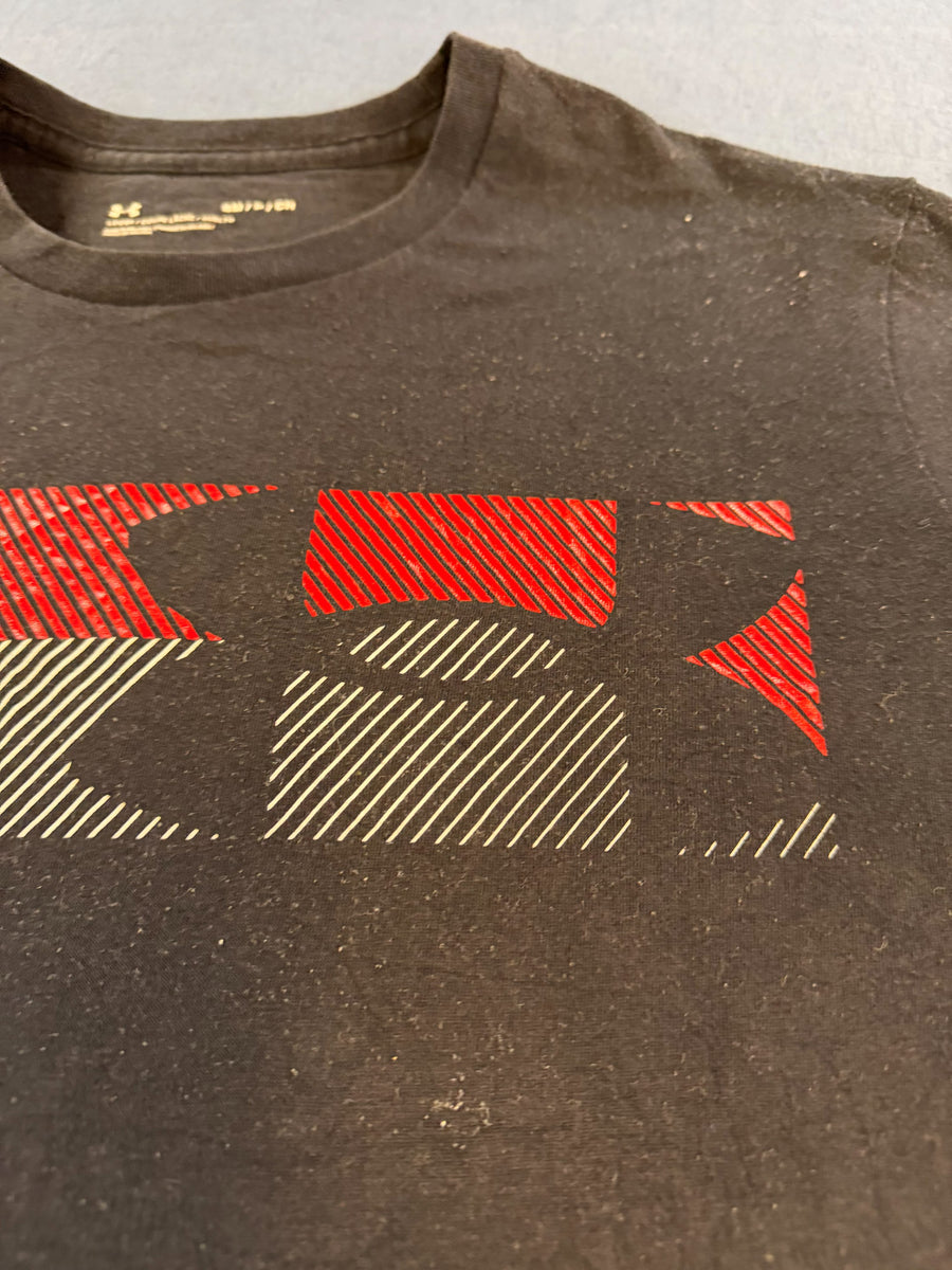 Under Armour T-shirt zwart print