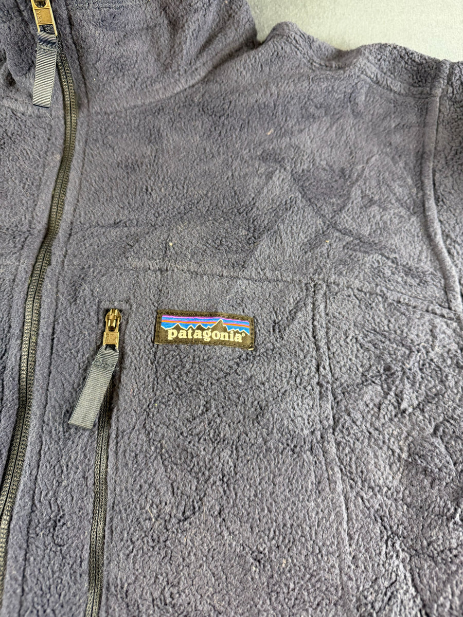 Patagonia Synchilla vest blauw heren maat M cardigan knoopvest trui