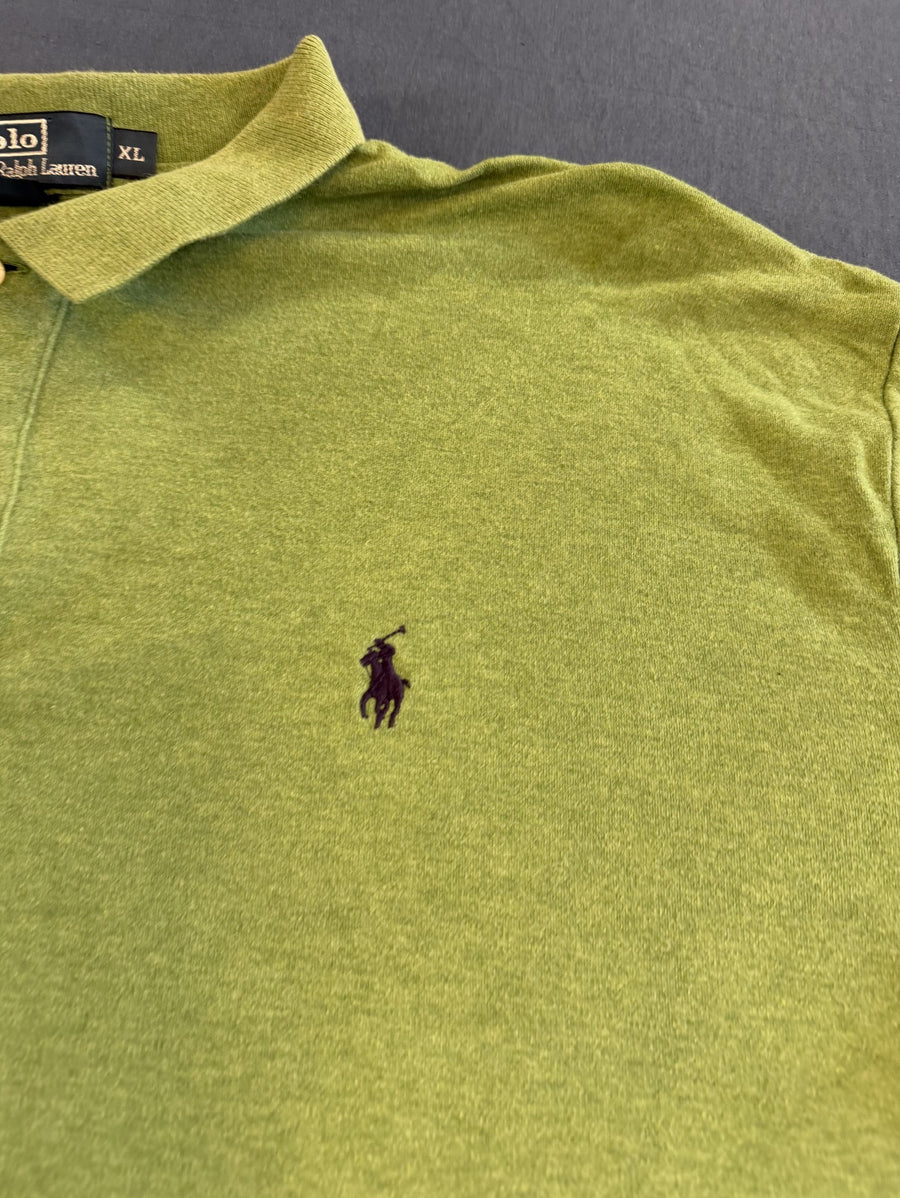 Groen poloshirt van Polo Ralph Lauren (piqué polo), heren maat XL