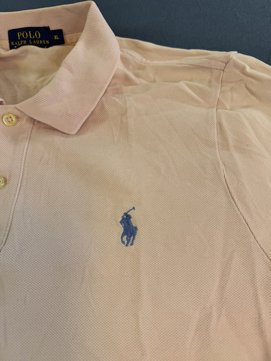 Roze Polo Ralph Lauren top (poloshirt/polo), Skinny Polo, maat XL