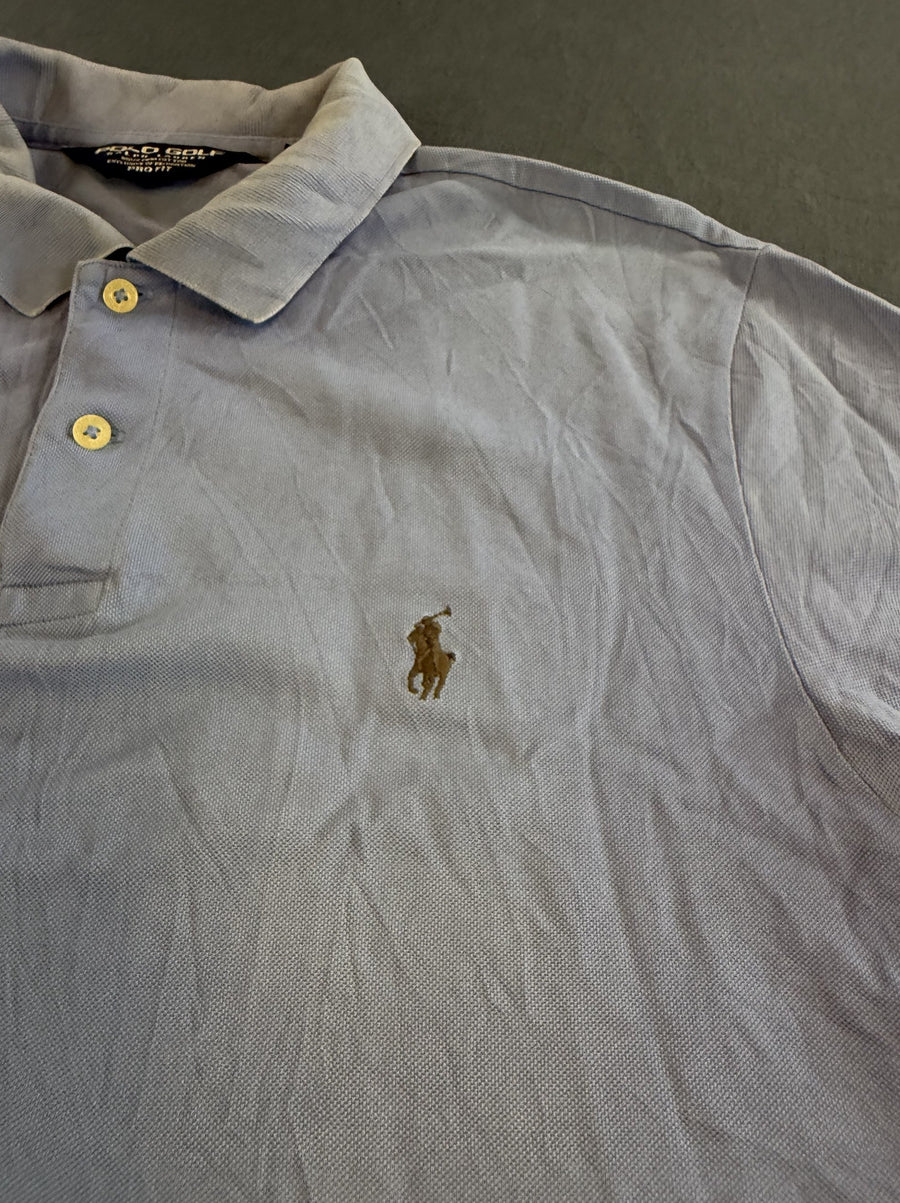 Blauw – Polo Ralph Lauren Pro Fit piqué (poloshirt / golfshirt), maat M