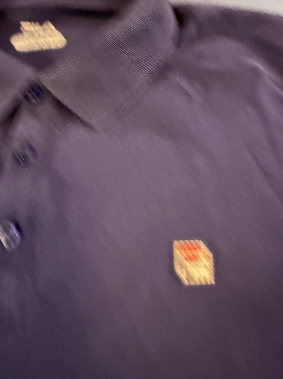 Blauw FILA polo maat L (poloshirt piqué katoen)