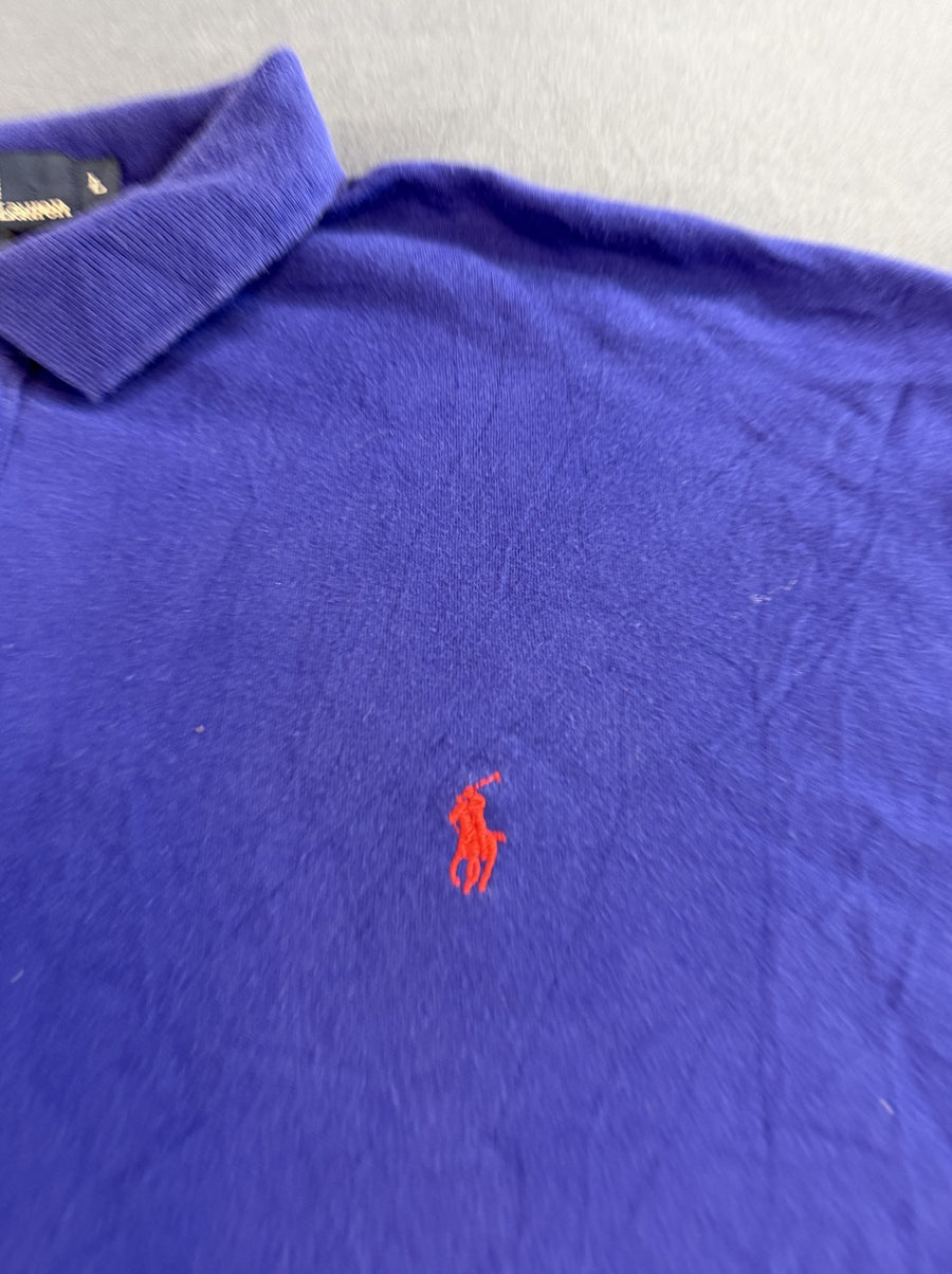 Blauwe Polo Ralph Lauren (Polo / Piqué Shirt), Heren Classic Fit, Maat L