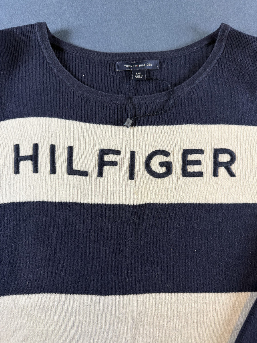 Tommy Hilfiger Trui blauw gestreept