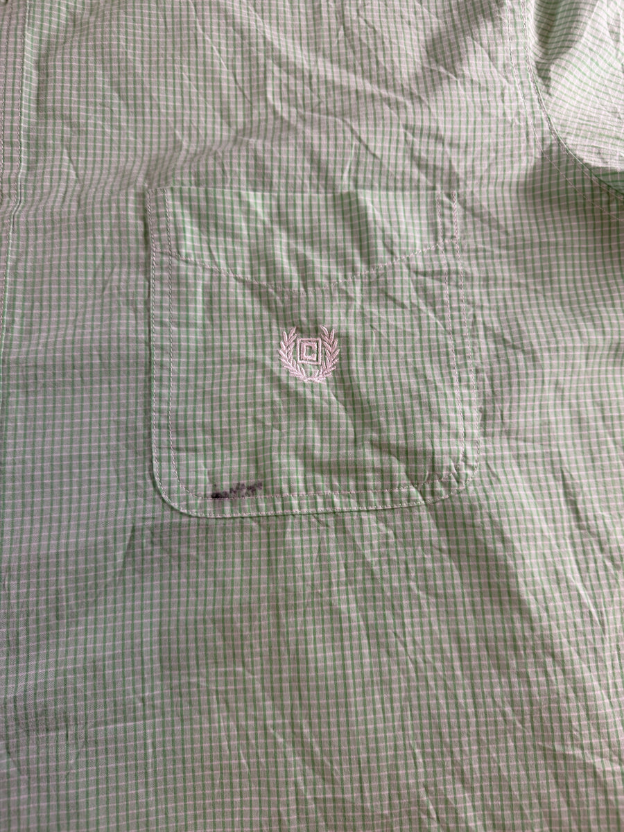Chaps Blouse groen geruit