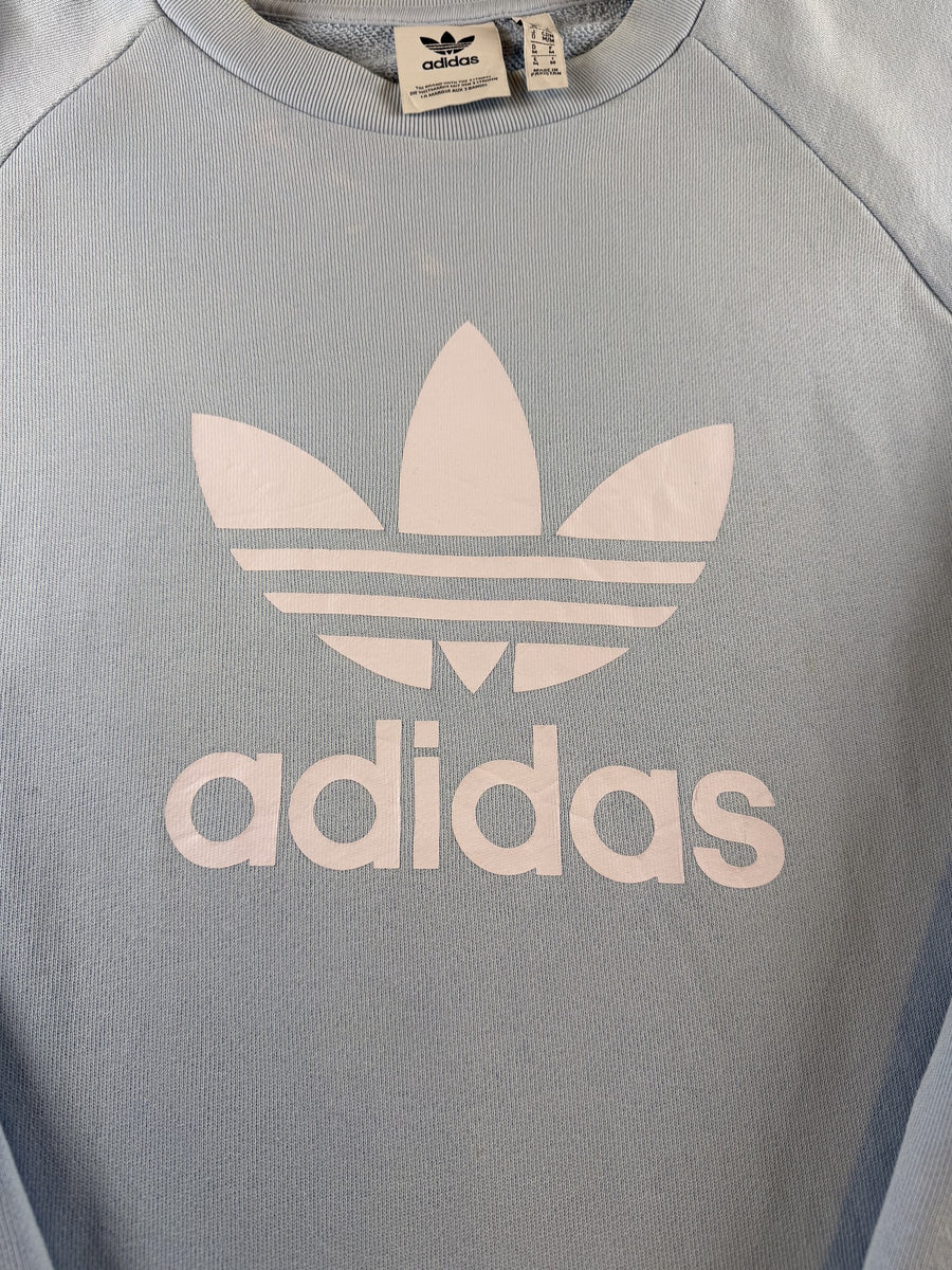 adidas Sweater blauw print