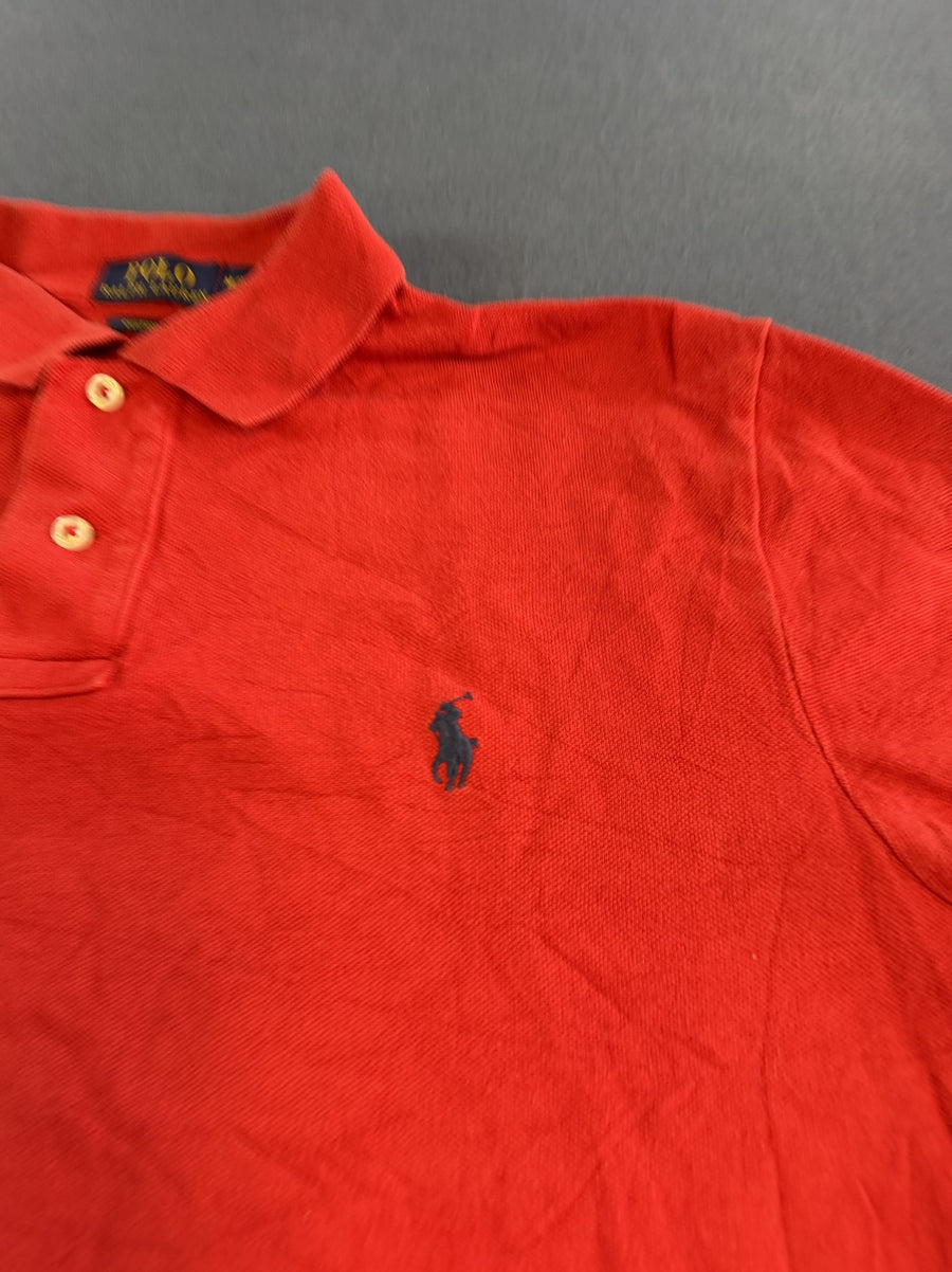 Rood piquéshirt van Polo Ralph Lauren (poloshirt), maat M