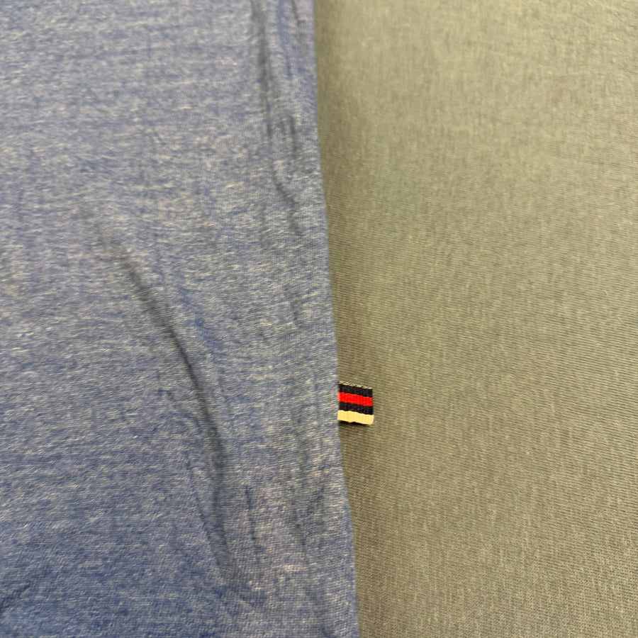 Tommy Hilfiger t-shirt grijs print heren maat XL katoen shirt tee vintage