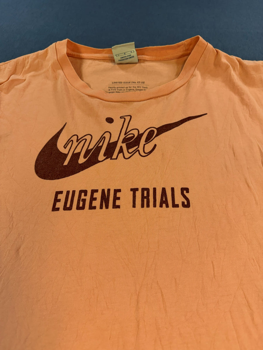 Nike T-shirt oranje print