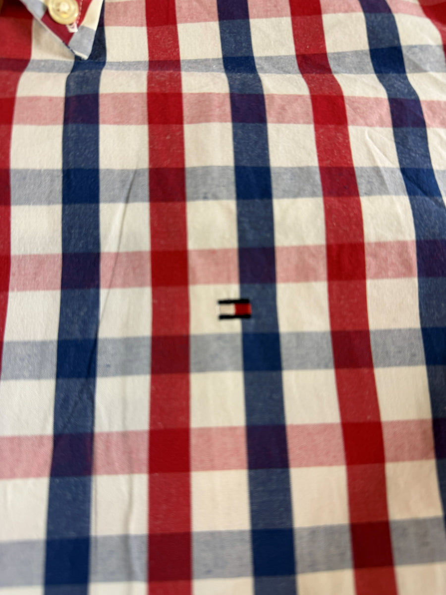 Tommy Hilfiger Blouse rood geruit