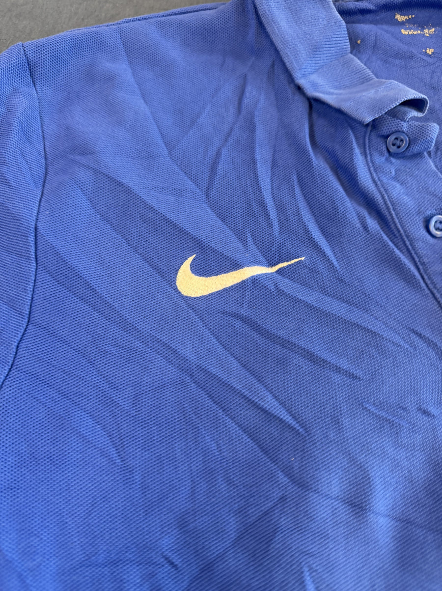 Blauwe Nike EA Sports polo (gaming sportshirt), maat XL