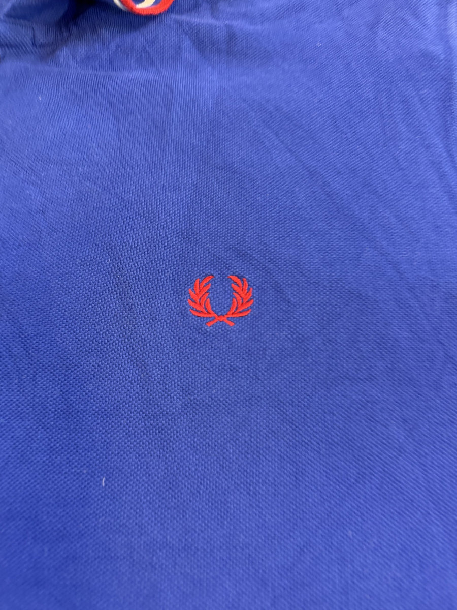 Blauw Fred Perry polo (poloshirt) Twin Tipped M3600 - maat L