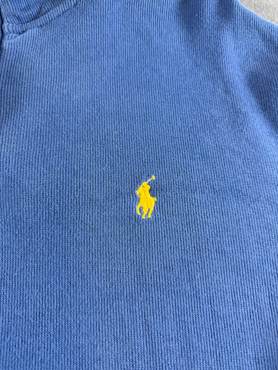 Polo Ralph Lauren trui blauw heren maat L sweater sweatshirt pullover hoodie