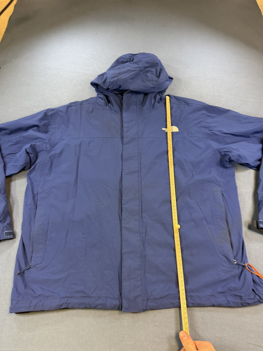 Blauwe The North Face shelljas (regenjas / windjack), maat XL