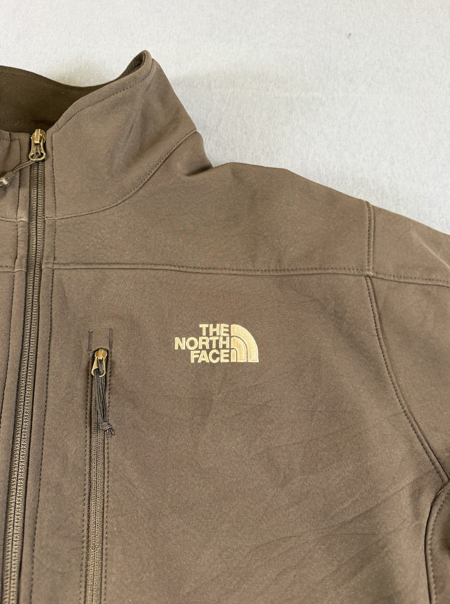 Zwart jack van The North Face, maat L (softshell jas / windjack)