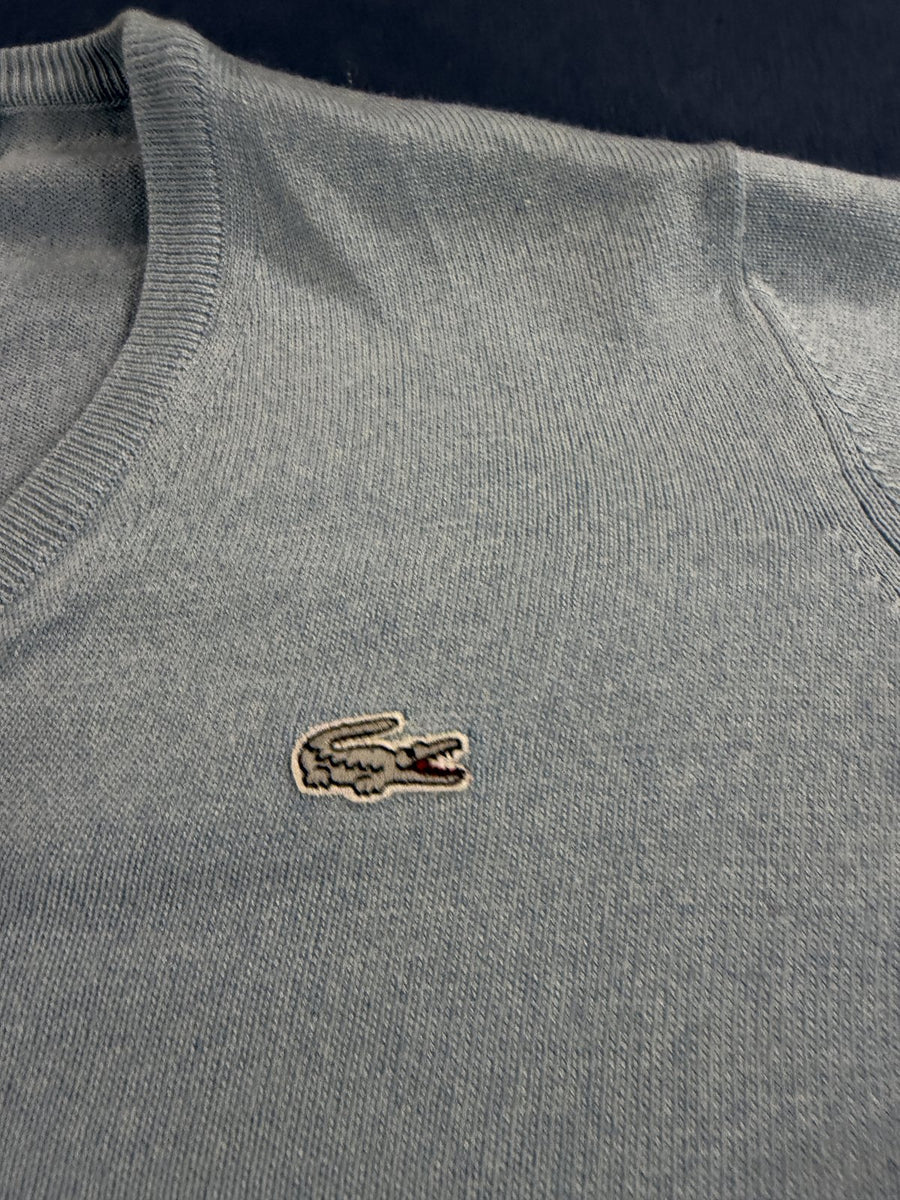 Lacoste trui blauw V-hals